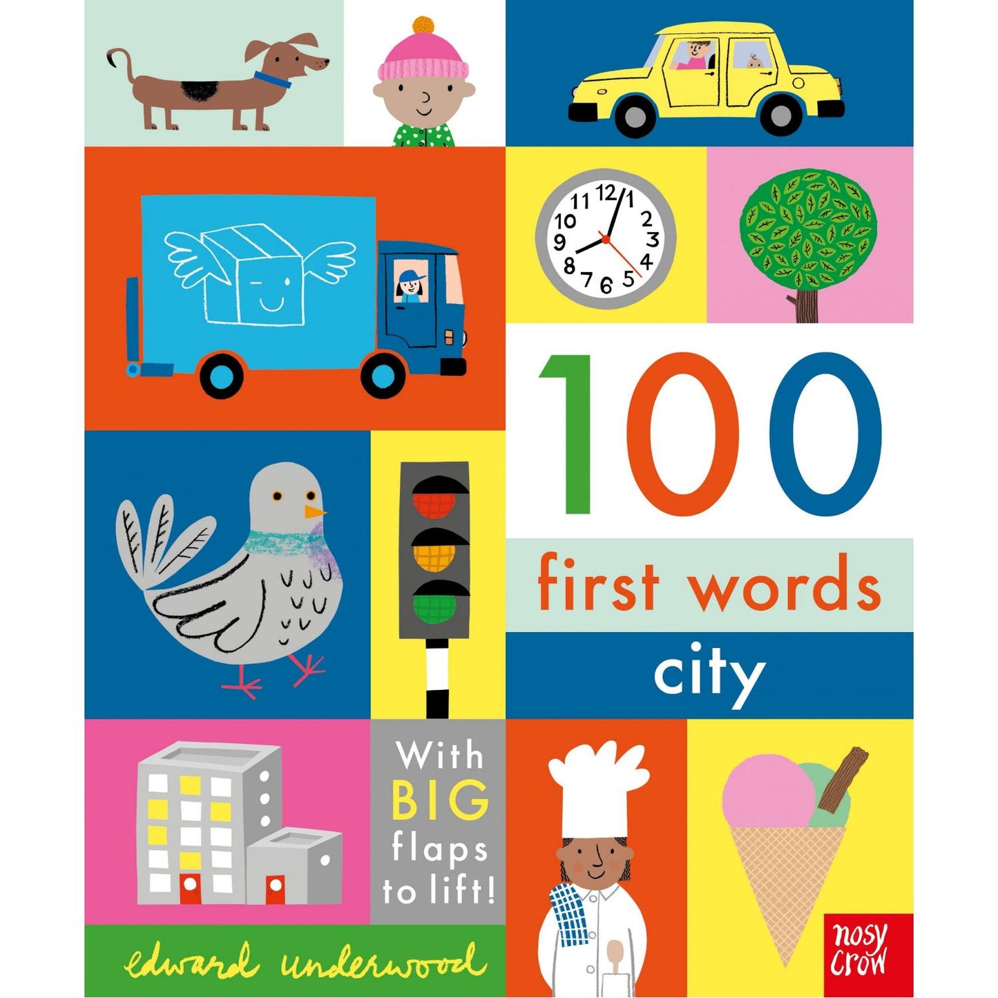 City - 100 First Words | Board Book for Babies & Toddlers