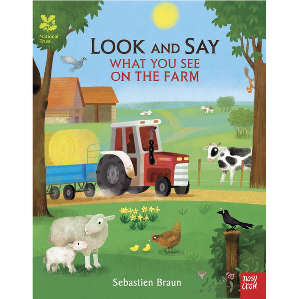 Look and Say What You See on the Farm | Paperback | Children's Book on Farm Animals