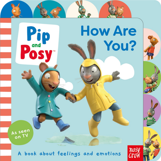 Pip and Posy: How Are You? | Children’s Board Book on Emotions & Feelings