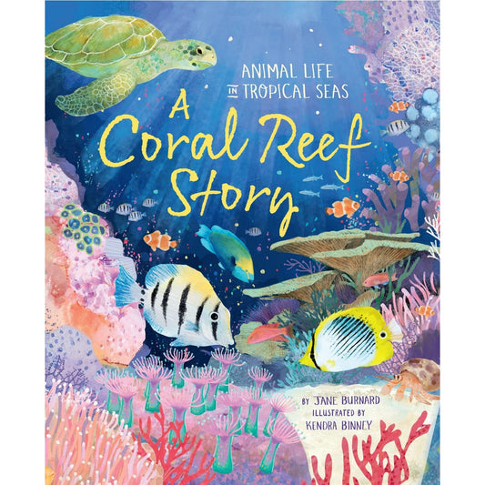 A Coral Reef Story: Animal Life in Tropical Seas | Hardcover | Children’s Book on Nature