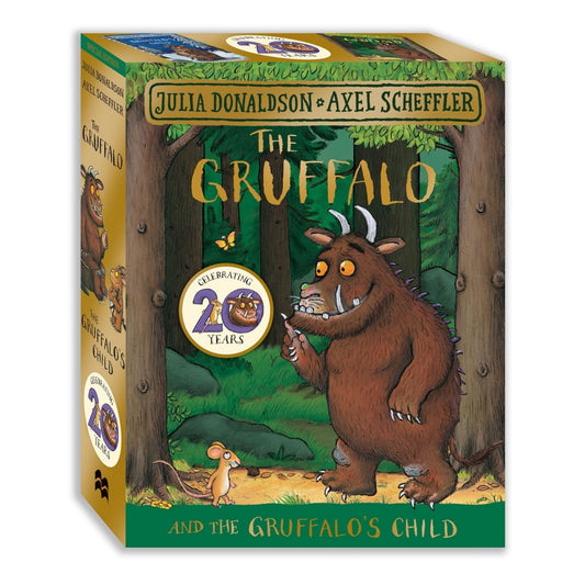 The Gruffalo and the Gruffalo's Child Board Book Gift Slipcase