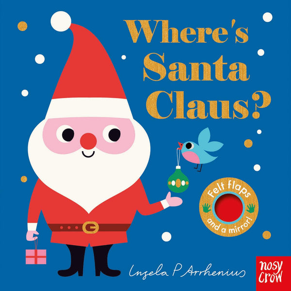 Where's Santa Claus? | Felt Flaps Board Book for Babies & Toddlers