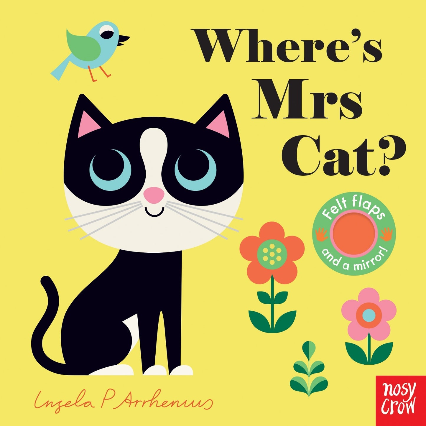 Where's Mrs Cat? | Felt Flaps Board Book for Babies & Toddlers