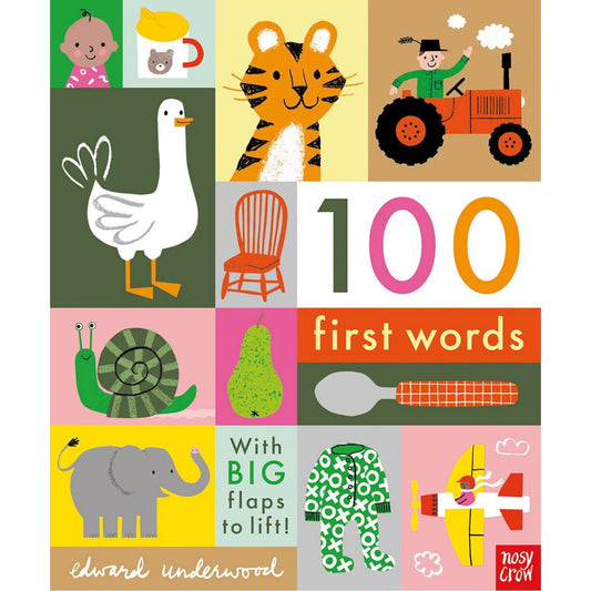 100 First Words | Board Book for Babies & Toddlers