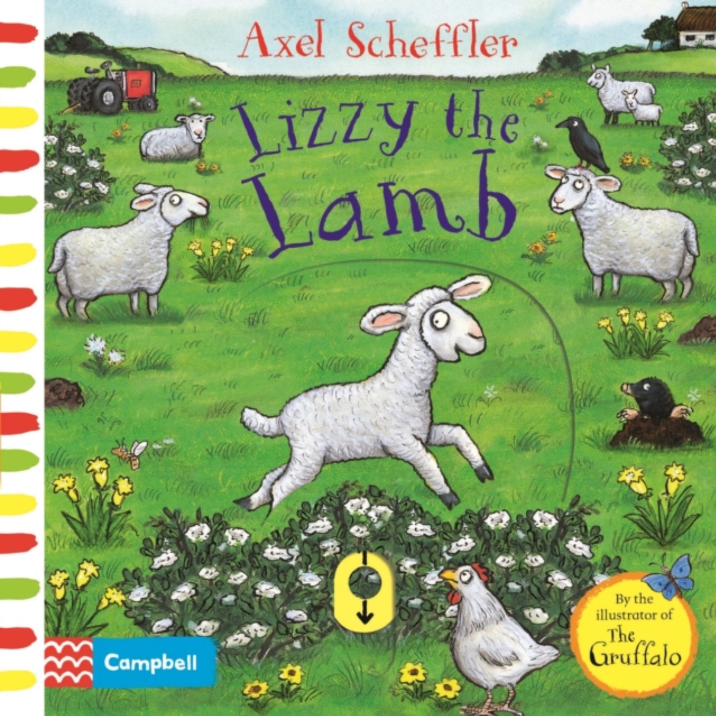 Lizzy the Lamb- A Push, Pull, Slide Board Book