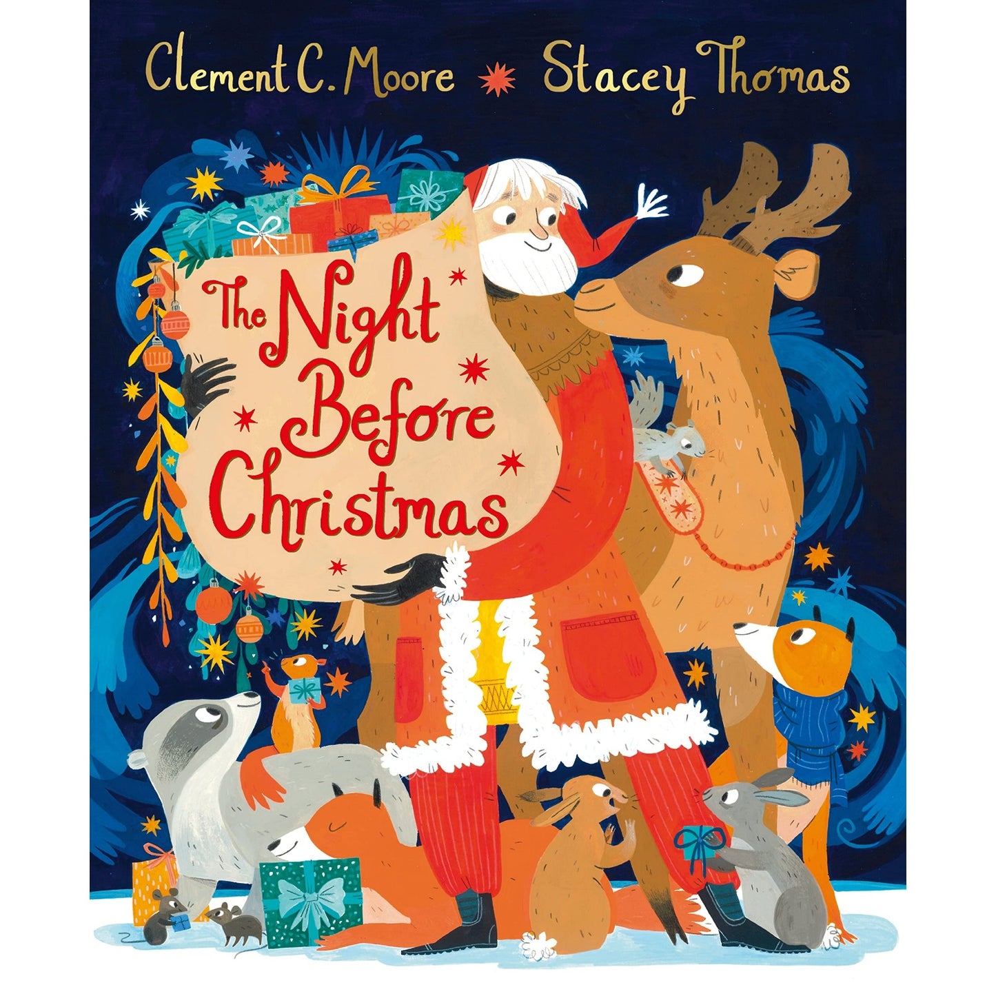 The Night Before Christmas, Illustrated by Stacey Thomas | Hardcover | Children’s Book
