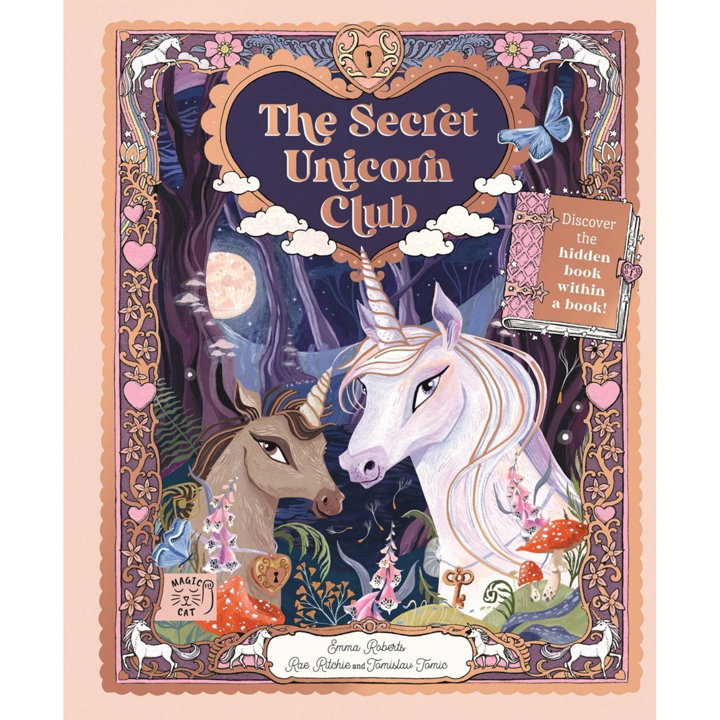 The Secret Unicorn Club - Discover the Hidden Book within a Book! | Hardcover | Children's Books