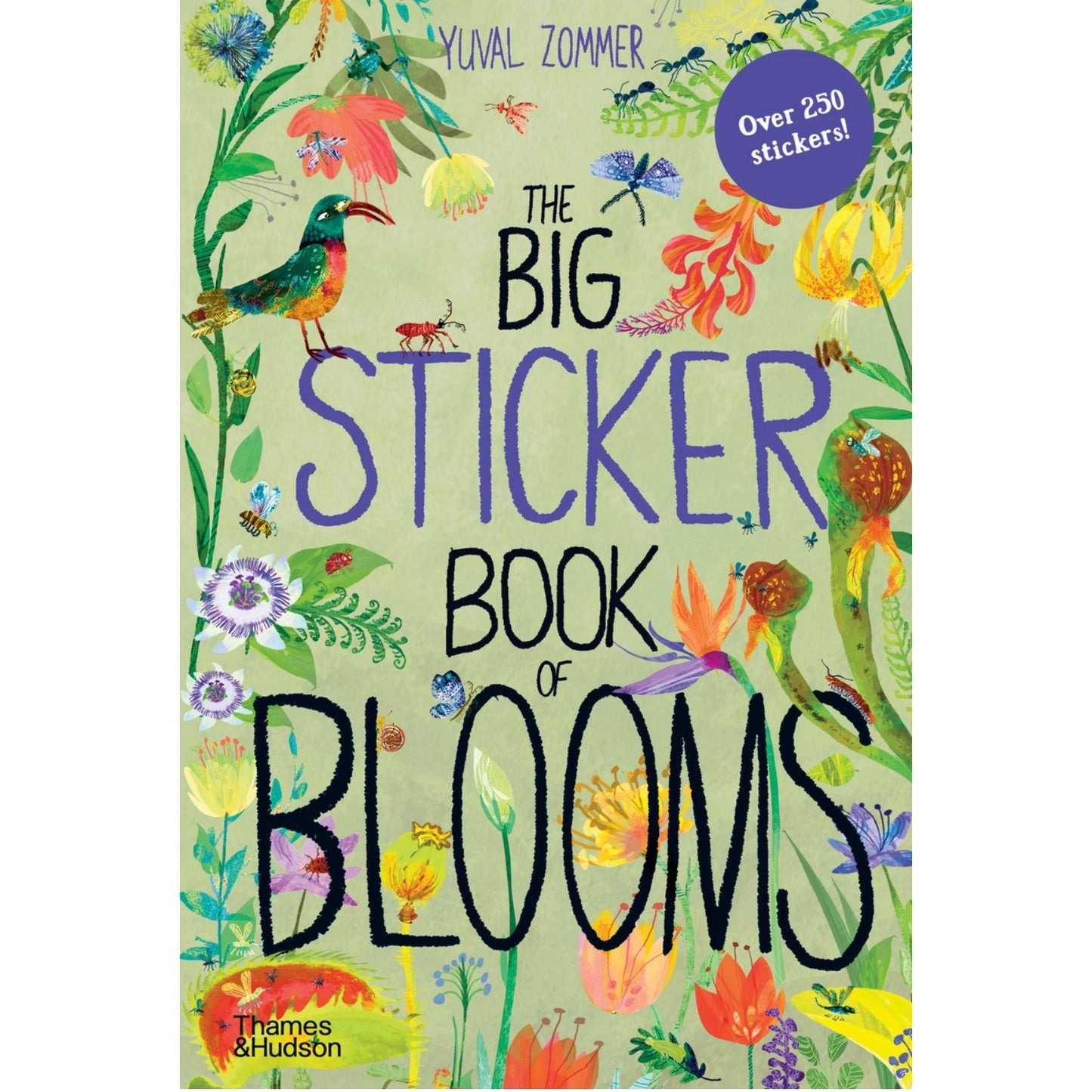 The Big Sticker Book of Blooms | Children's Activity Book on Plants & Flowers
