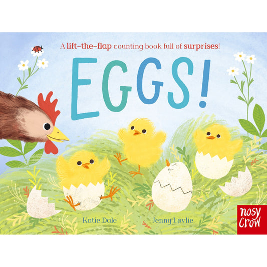Eggs! - A Lift-the-Flap Counting Book Full of Surprises! | Interactive Board Book for Toddlers