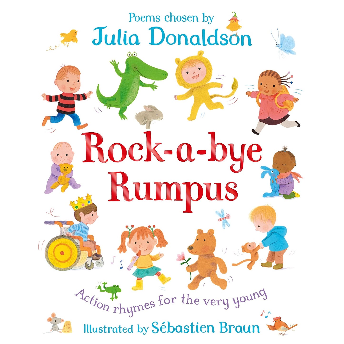 Rock-a-Bye Rumpus: Action Rhymes for the Very Young | Mixed Media | Audio CD & Book for Babies & Toddlers