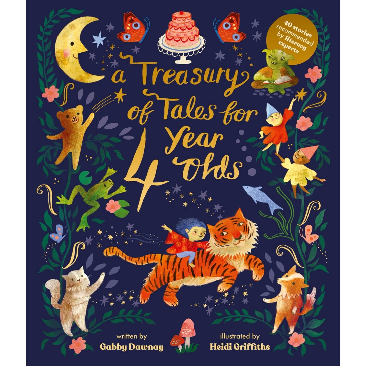 A Treasury of Tales for Four-Year-Olds: 40 Stories Recommended by Literacy Experts | Frances Lincoln Children's Books | Book Cover | BeoVERDE Ireland