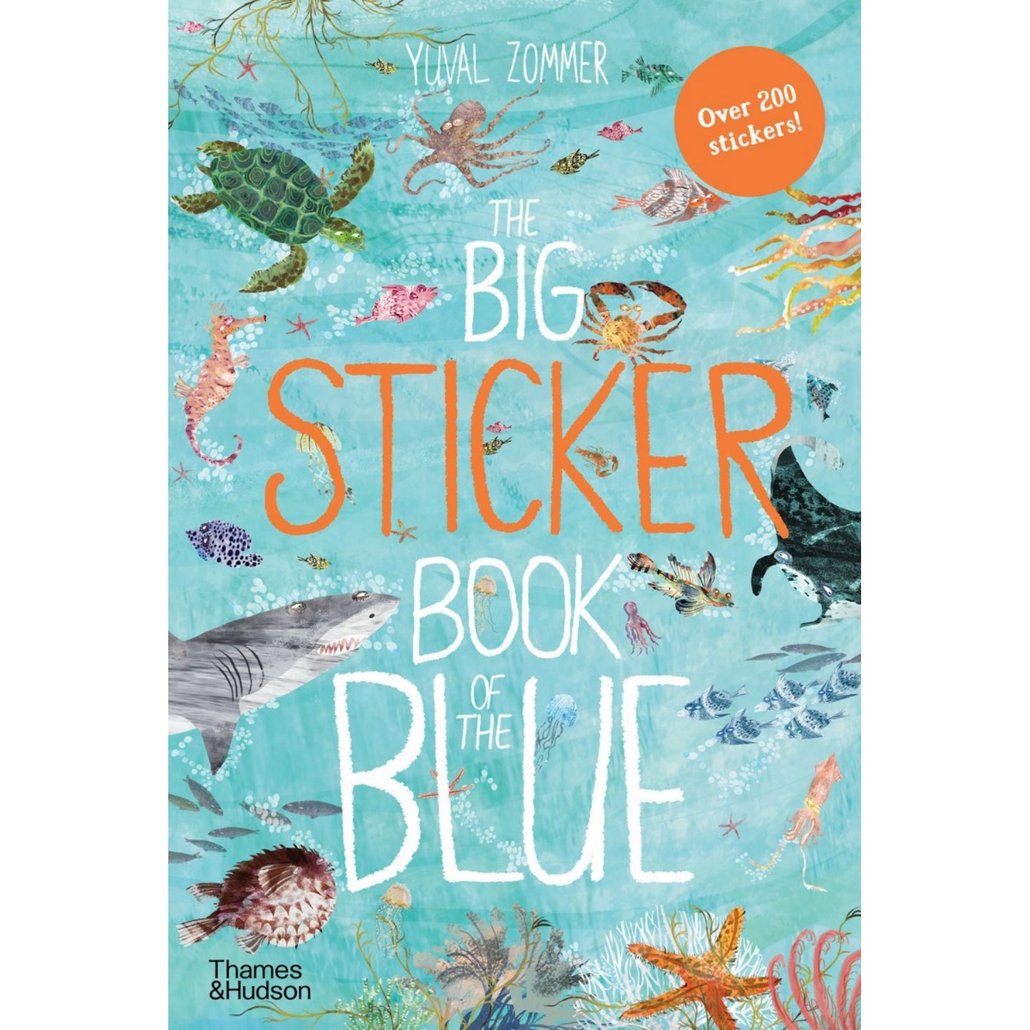 The Big Sticker Book of the Blue | Children's Activity Book on Marine Life
