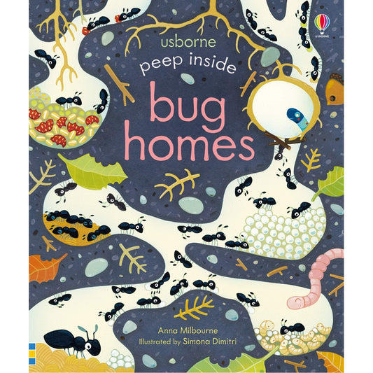 Peep Inside Bug Homes | Children's Book on Nature
