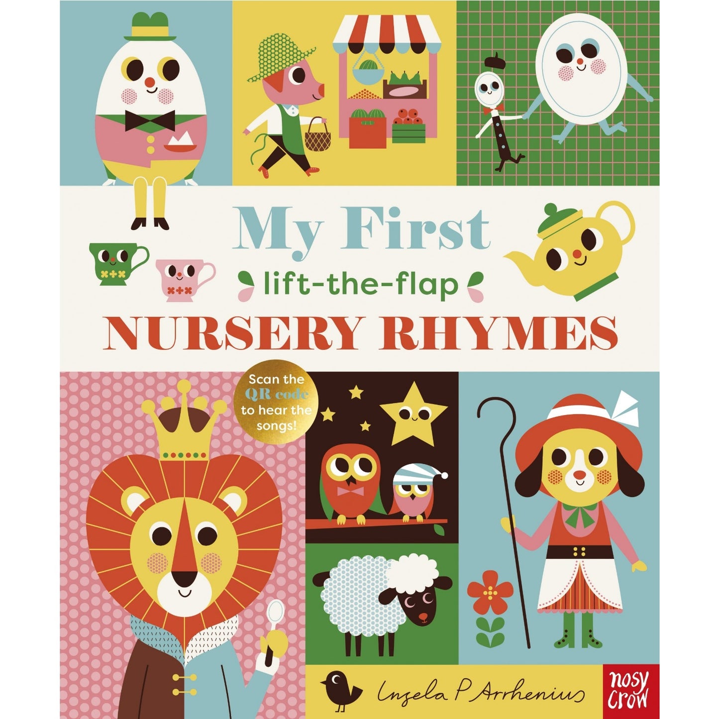 My First Lift-The-Flap Nursery Rhymes | Interactive Board Book for Toddlers
