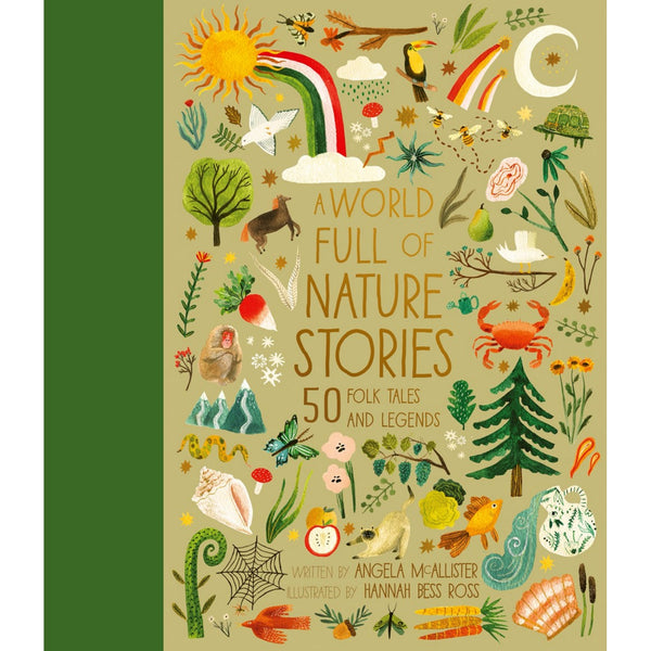 A World Full of Nature Stories: 50 Folktales and Legends | Hardcover | Children's Book on Fairy Tales & Folklore