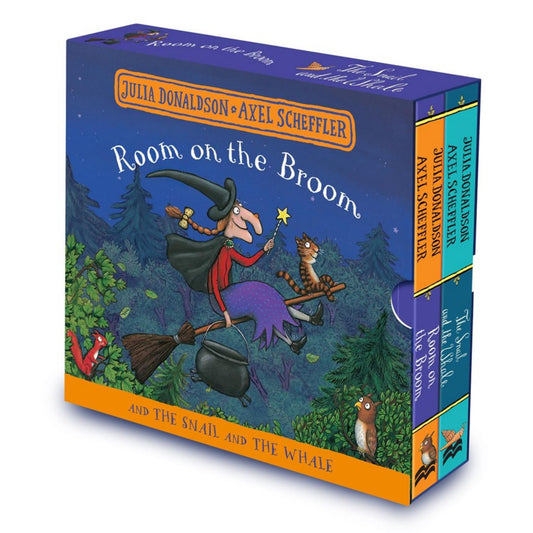 Room on the Broom & The Snail and the Whale Board Book Gift Slipcase