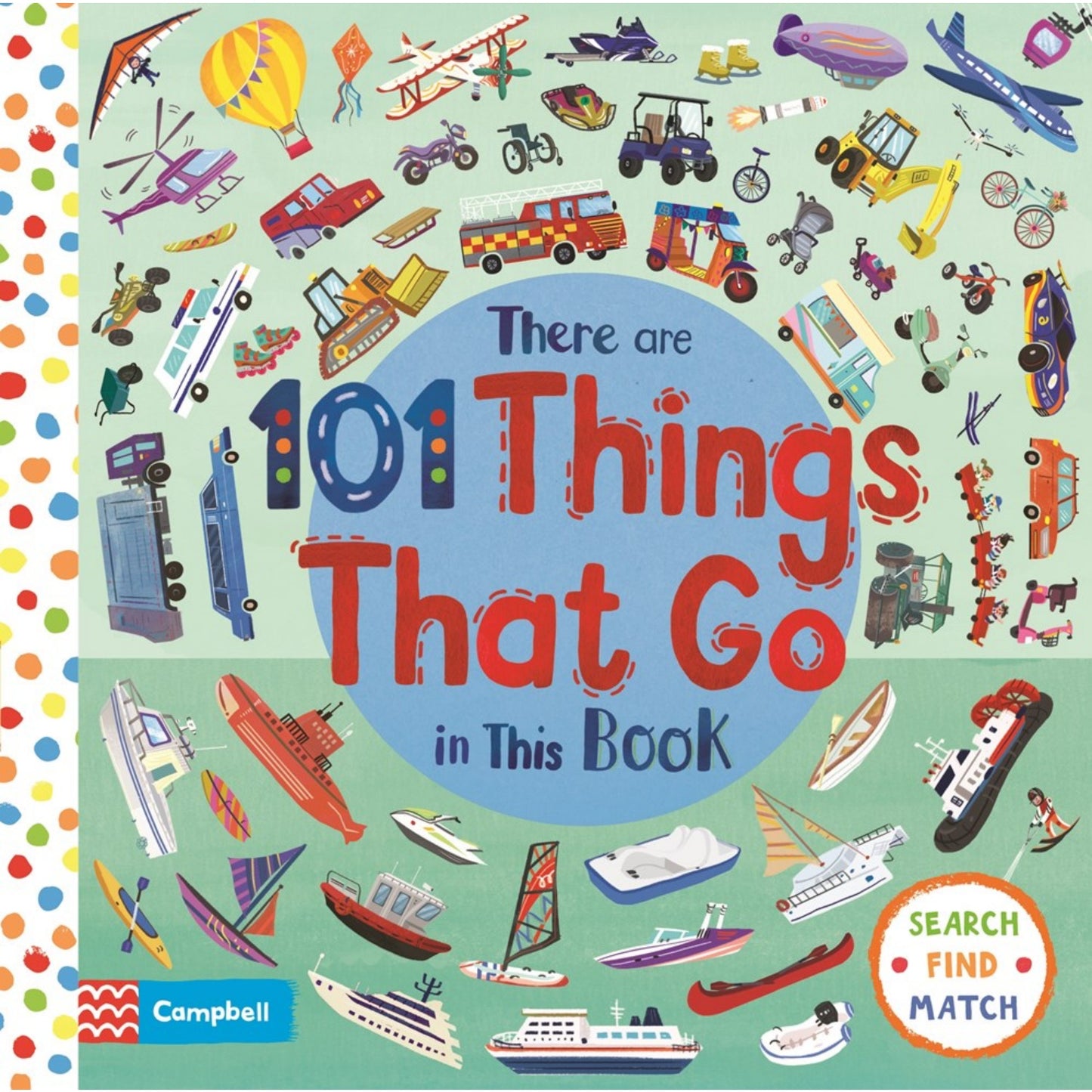 There Are 101 Things That Go in This Book | Children's Board