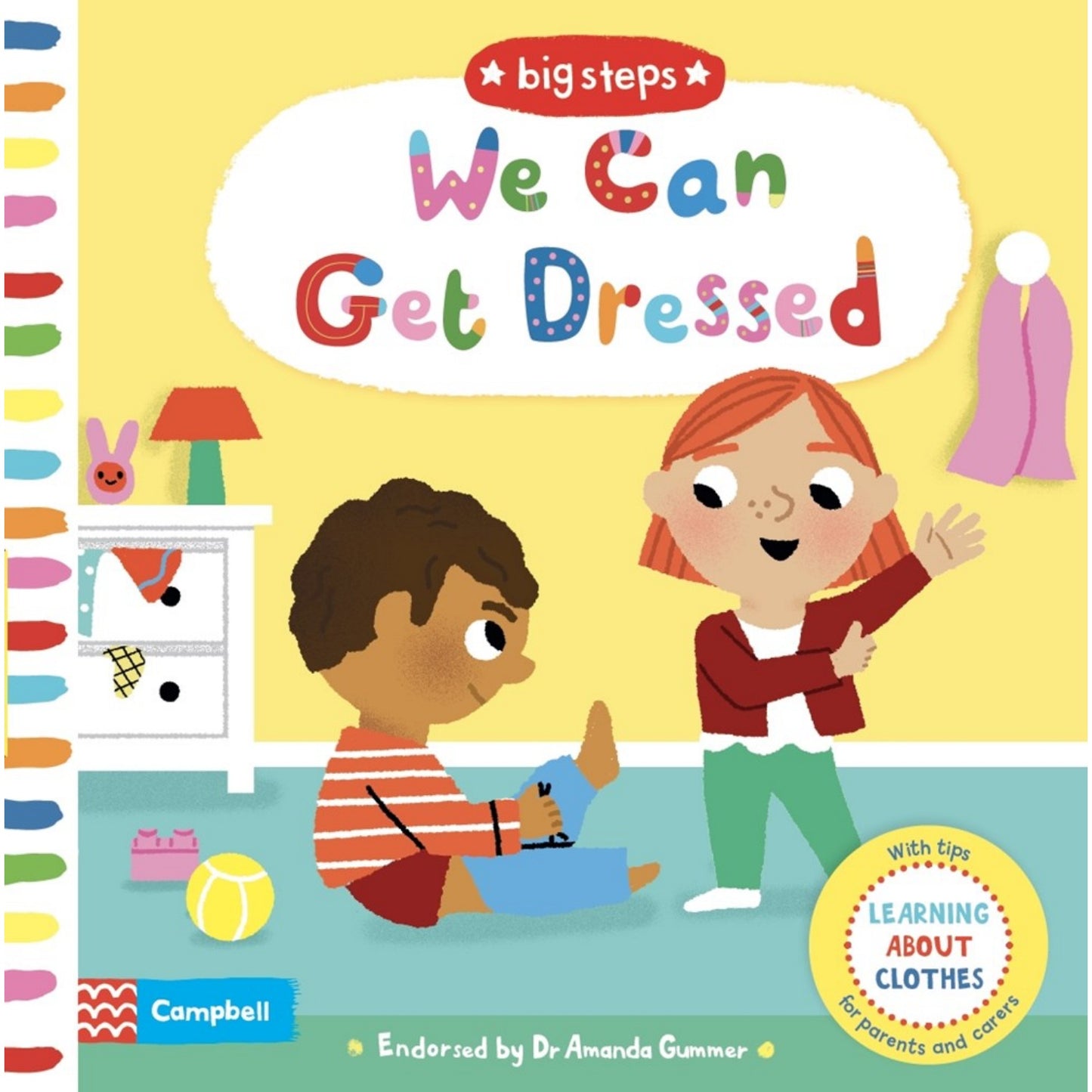 We Can Get Dressed - Putting on My Clothes | Board Book