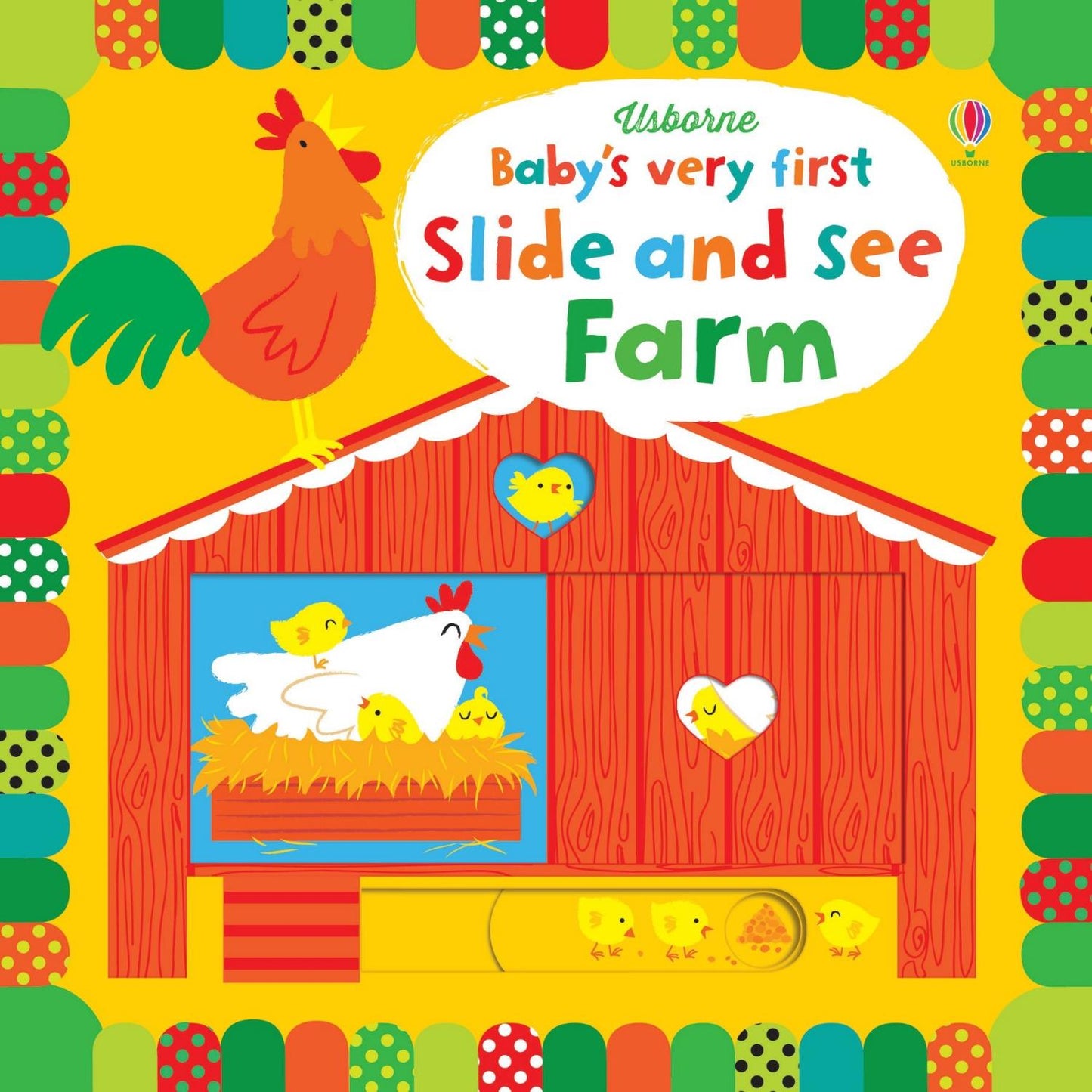 Baby's Very First Slide and See Farm | Interactive Board Book for Babies and Toddlers