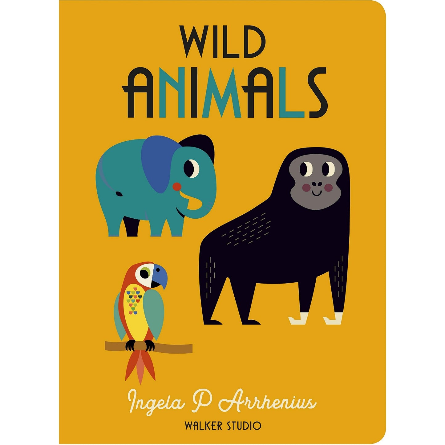 Wild Animals | Children's Board Book on Zoo Animals