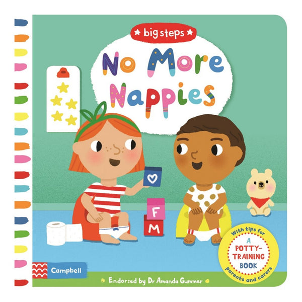 No More Nappies - A Potty-Training Book | Board Book | Children's Book on School & Learning