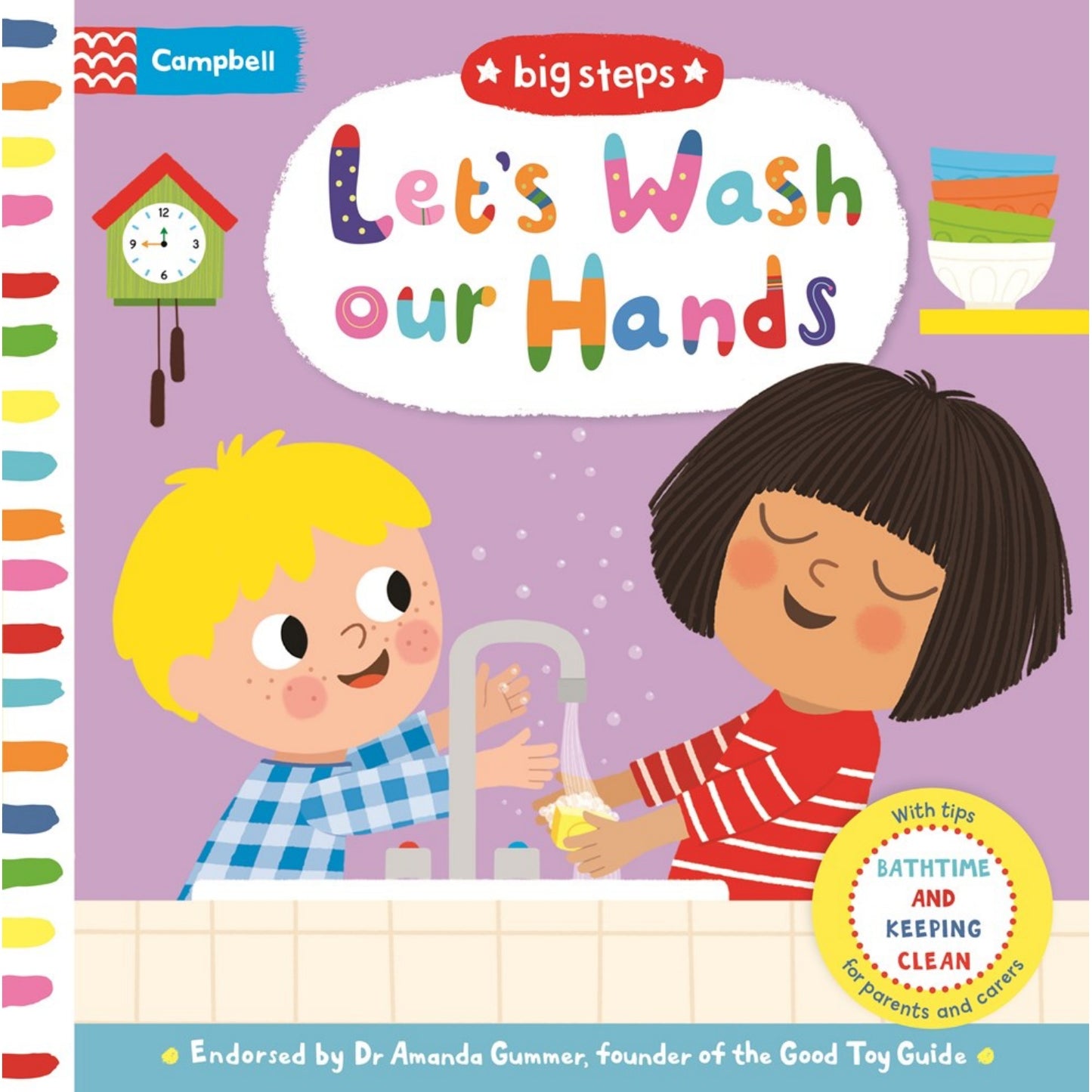 Let's Wash Our Hands - Bathtime and Keeping Clean | Board Book