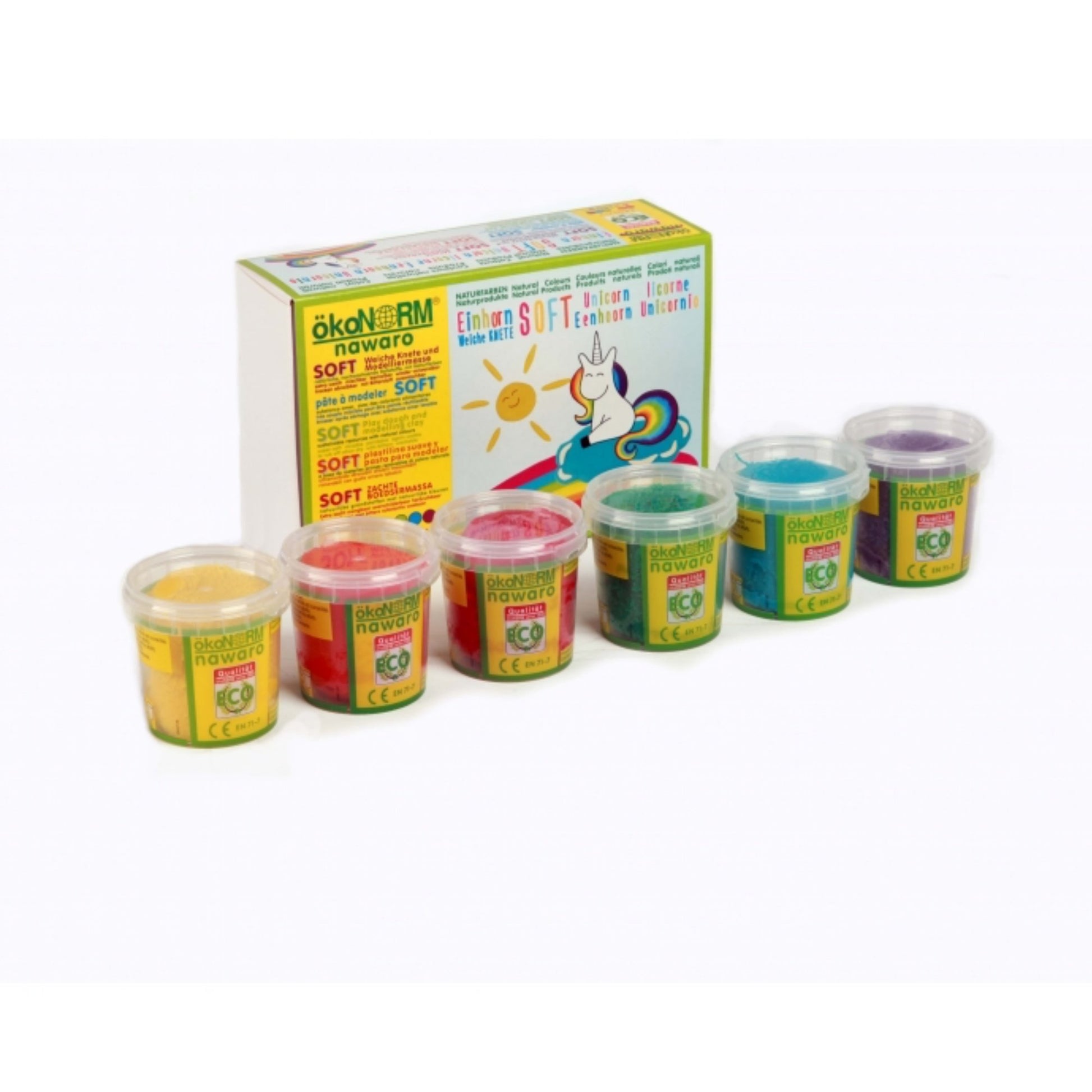 Child-Safe Natural Modelling Clay | 6 Vibrant Colours | BeoVERDE.ie