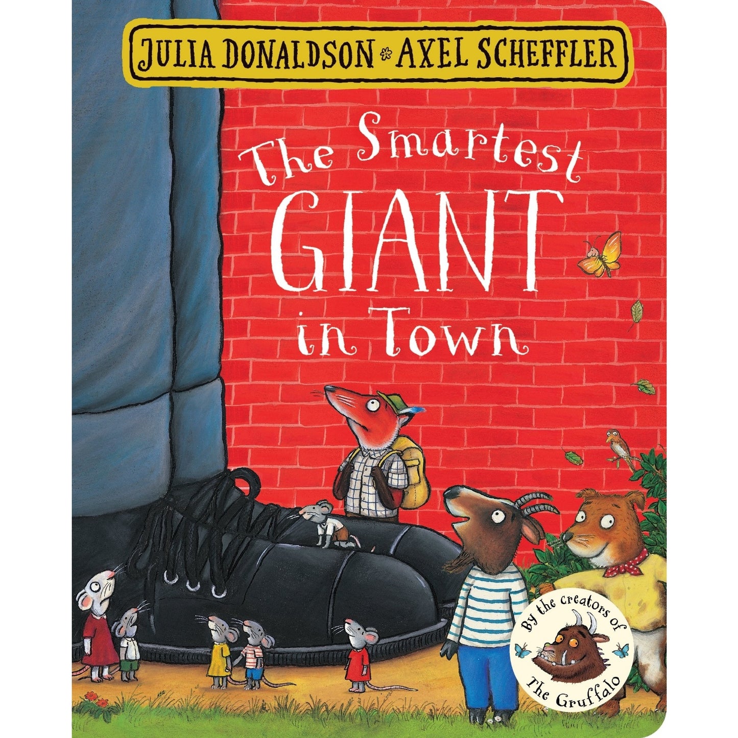 The Smartest Giant in Town | Children’s Board Book | Macmillan Children's Books | Book Cover | BeoVERDE Ireland