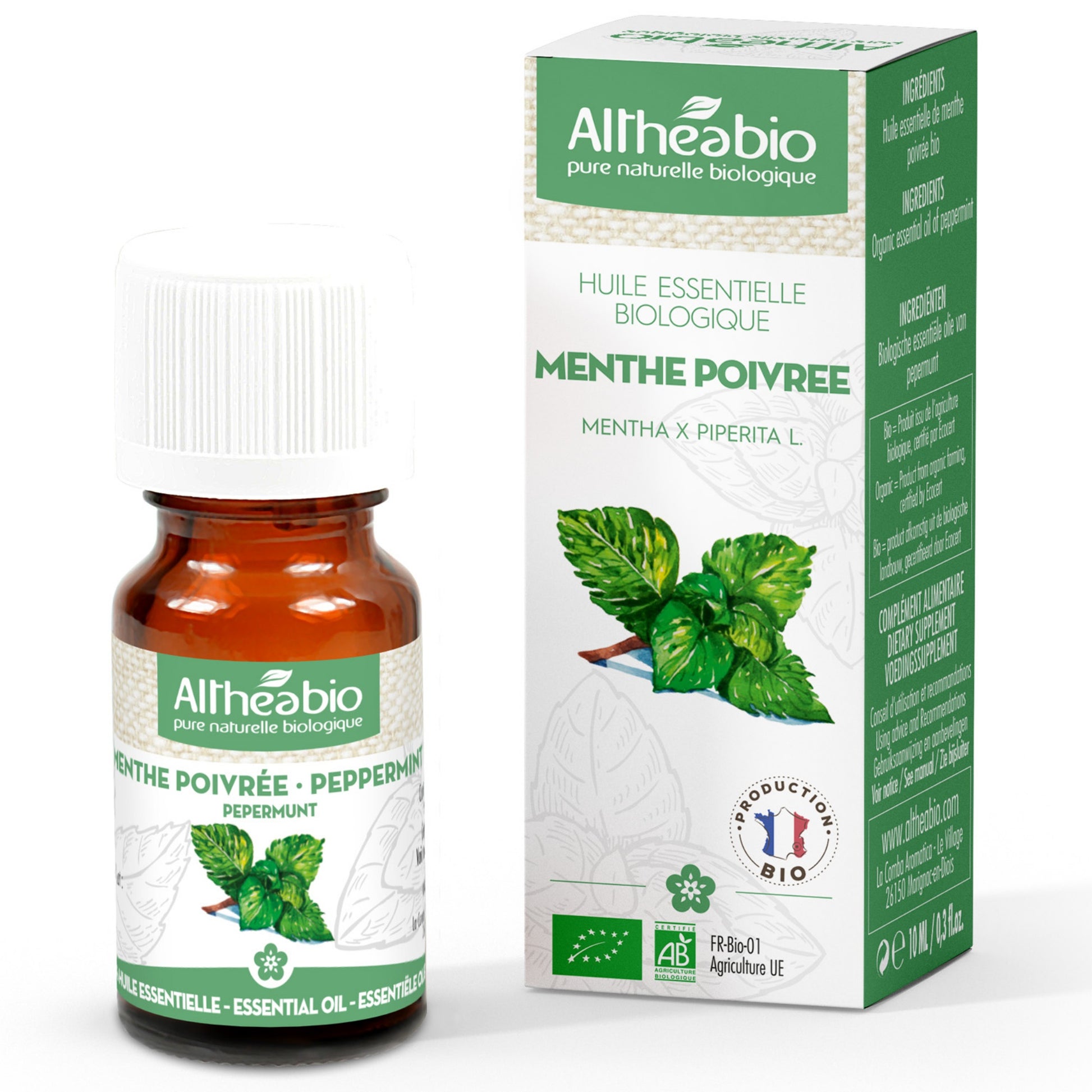 Organic Peppermint Essential Oil Aromatherapy | BeoVERDE.ie