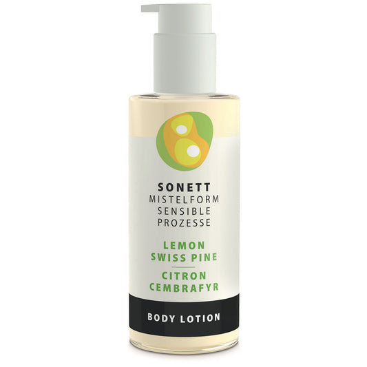 SONETT Mistelform Lemon & Swiss Pine Body Lotion | Organic Vegan | BeoVERDE.ie