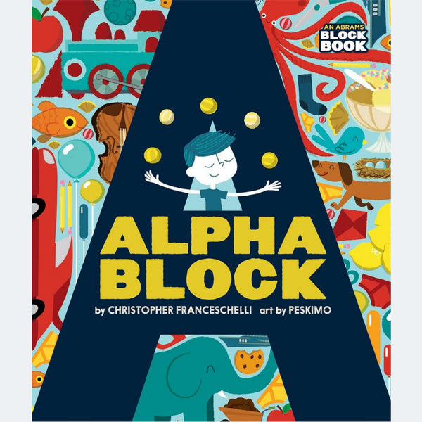 Alphablock | Board Book | Children's Early Learning Book
