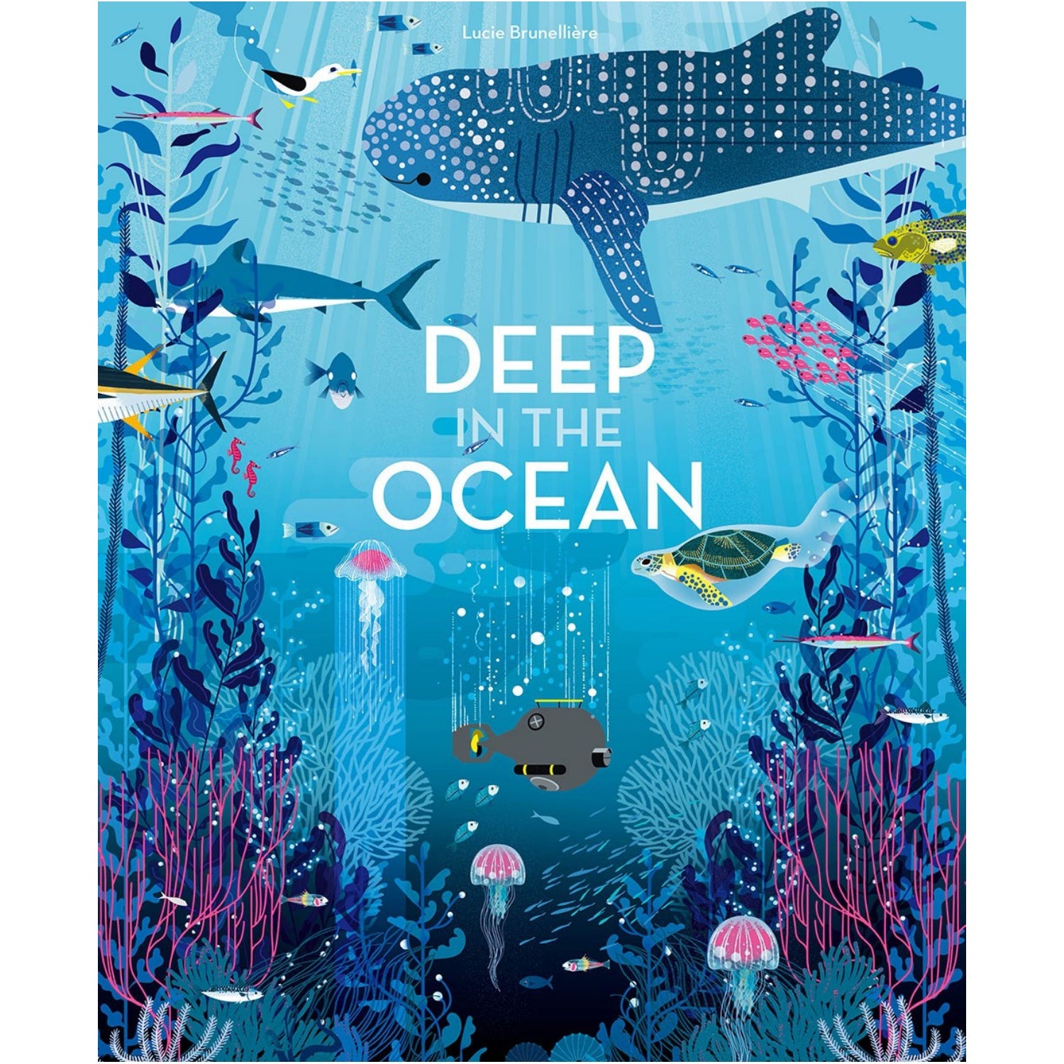 Deep in the Ocean | Children's Picture Book on Marine Life | Abrams Appleseed | Book Cover | BeoVERDE.ie