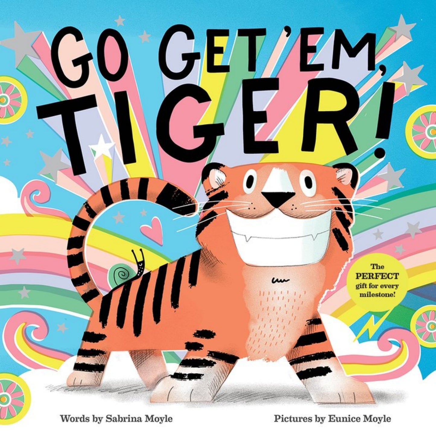 Go Get 'Em, Tiger! | Children's Picture Books on Self-Esteem | Abrams Appleseed | Book Cover | BeoVERDE.ie