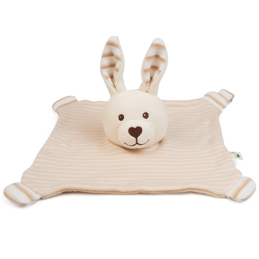 Rabbit | Organic Cotton Baby Comforter | Baby’s First Toy
