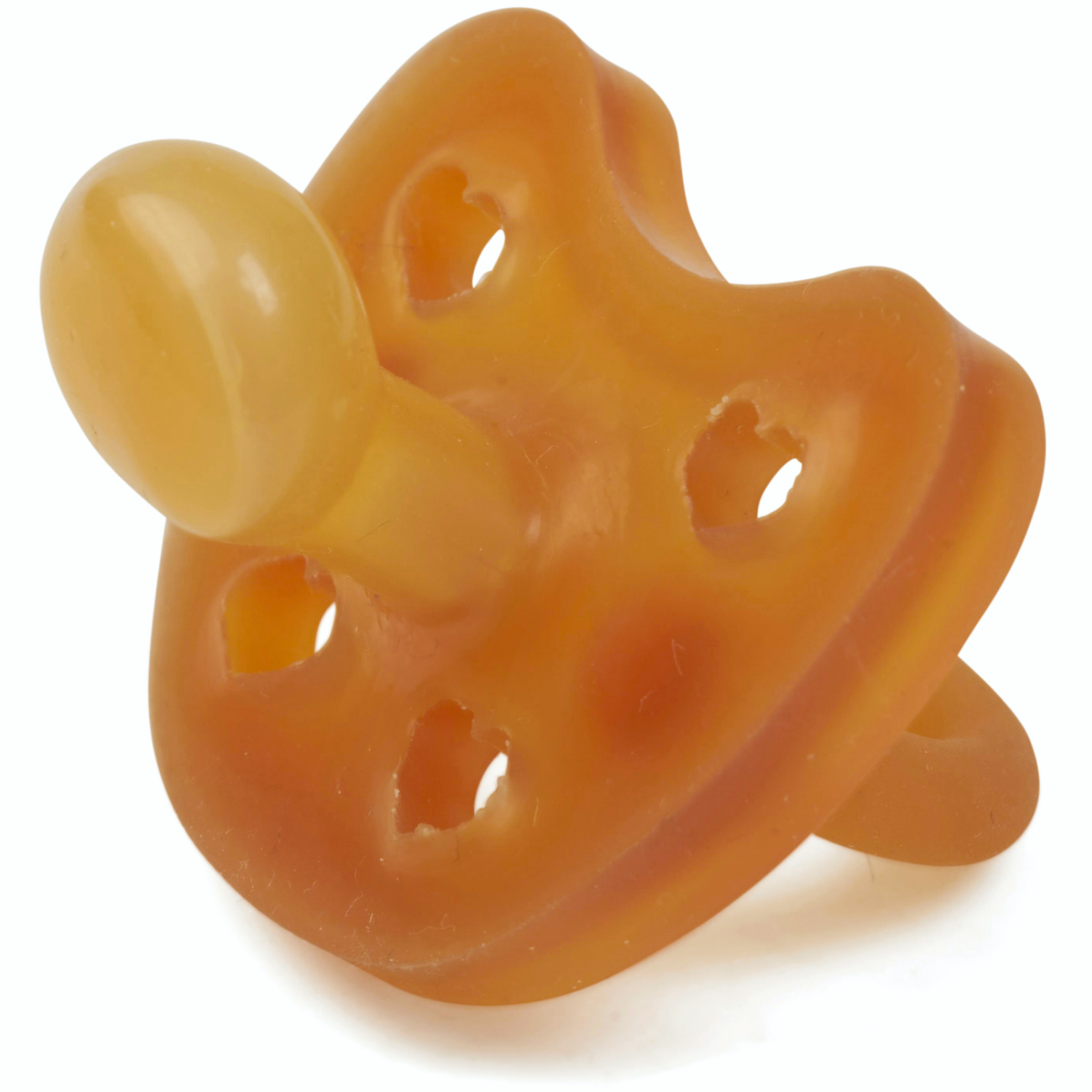 Grunspecht Organic Rubber Orthodontic Teat Soother | Front View | BeoVERDE.ie