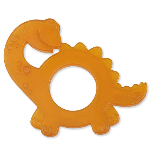 Dinosaur | Organic Rubber Baby Teether | Safe Organic Teething Toy