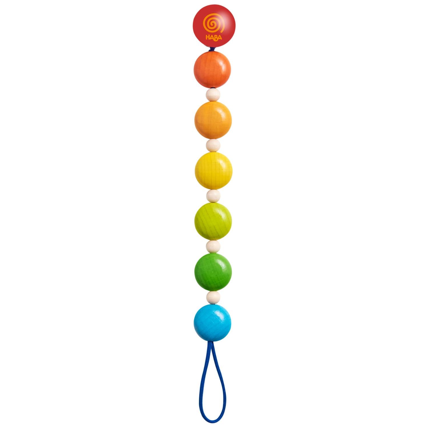 HABA Rainbow Wooden Dummy Clip | Front View | BeoVERDE.ie