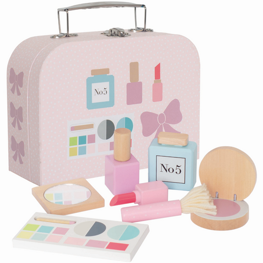 JaBaDaBaDo Make Up Bag | Wooden Pretend Play Toy | Front View | BeoVERDE.ie