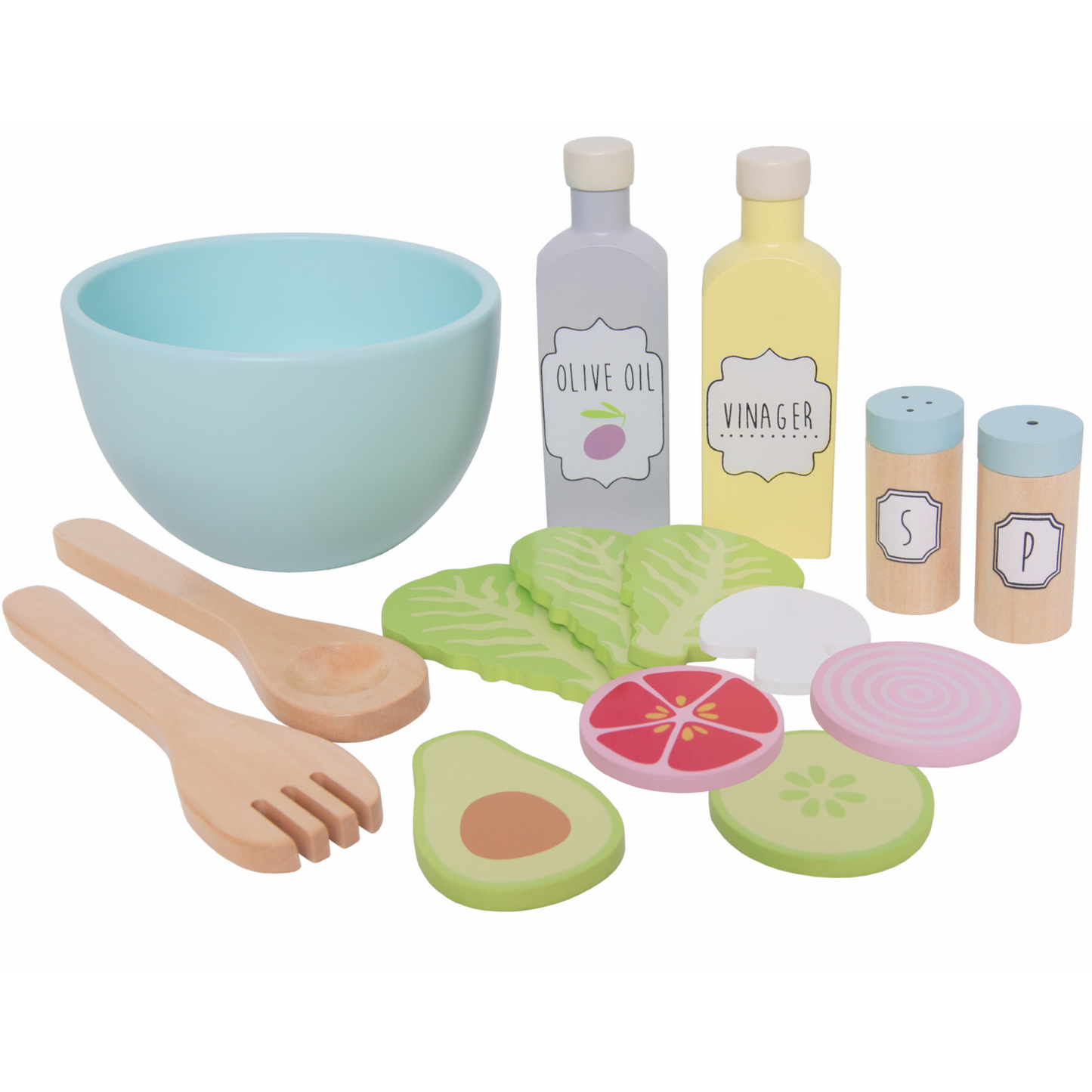 JaBaDaBaDo Smoothie Set | Wooden Pretend Play Toy | Front View | BeoVERDE.ie