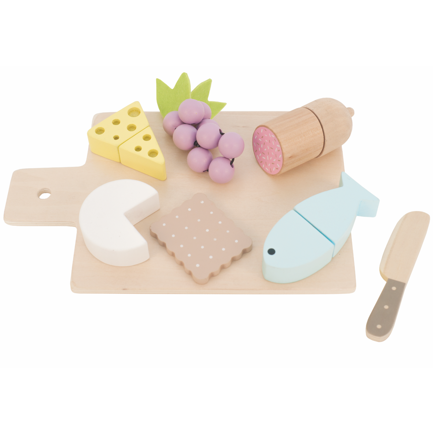 JaBaDaBaDo Tapas Board Play Set | Gorgeous Pretend Play Toys | Front View | BeoVERDE.ie