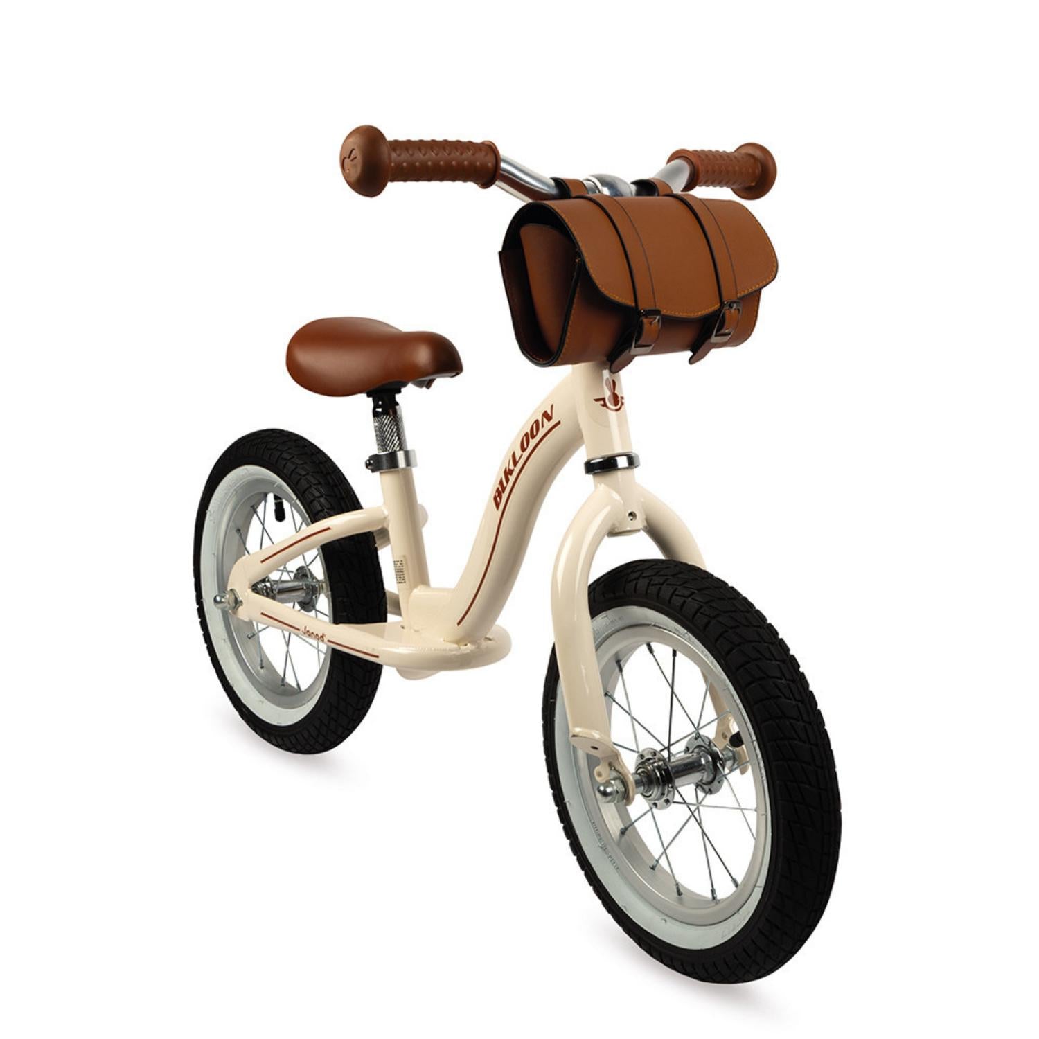 Janod Bikloon Balance Bike Beige | Activity Toy for Kids | Bikes & Scooters | Right Side | BeoVERDE.ie