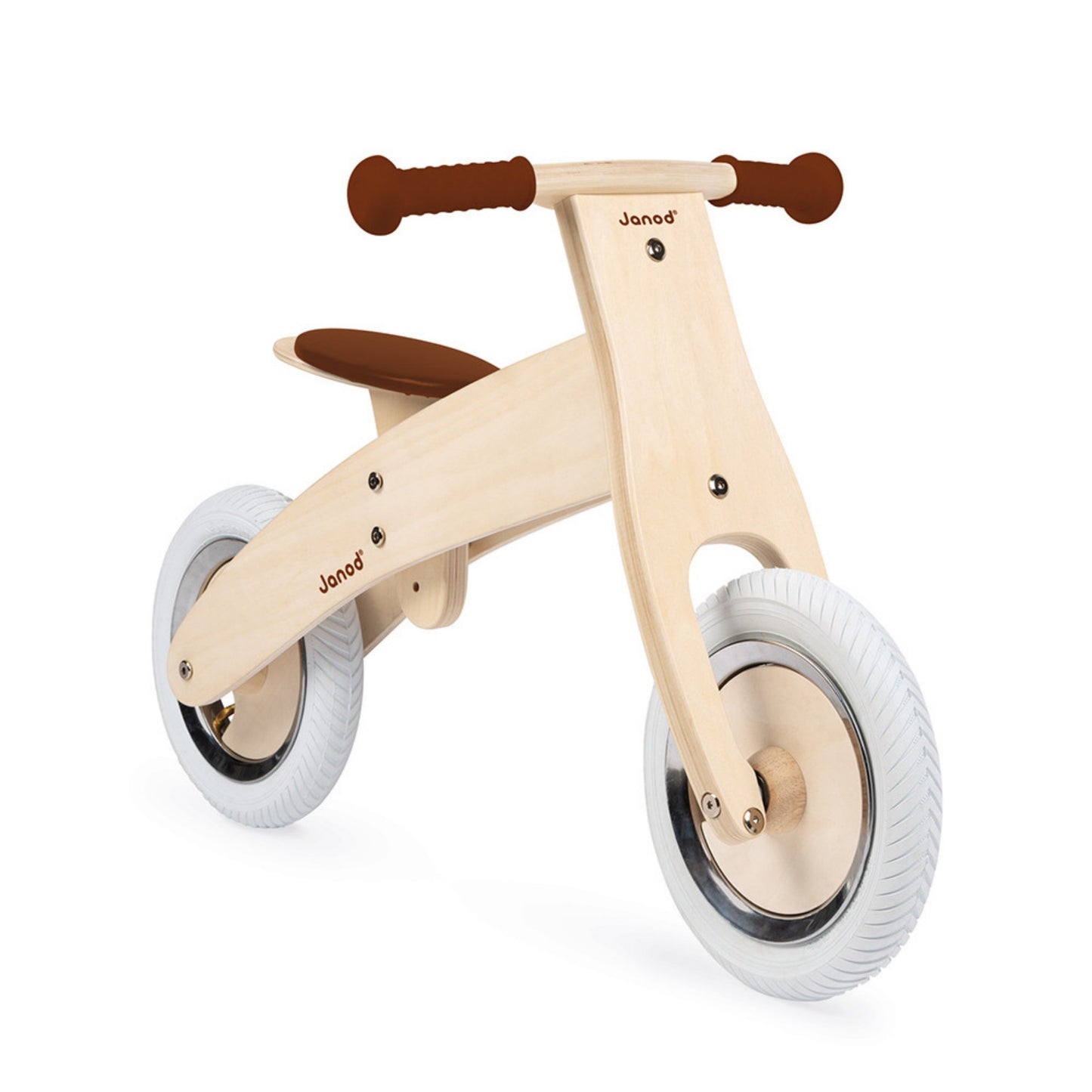 Janod Nature Balance Bike | Activity Wooden Toy| Bikes & Scooters | Side View | BeoVERDE.ie