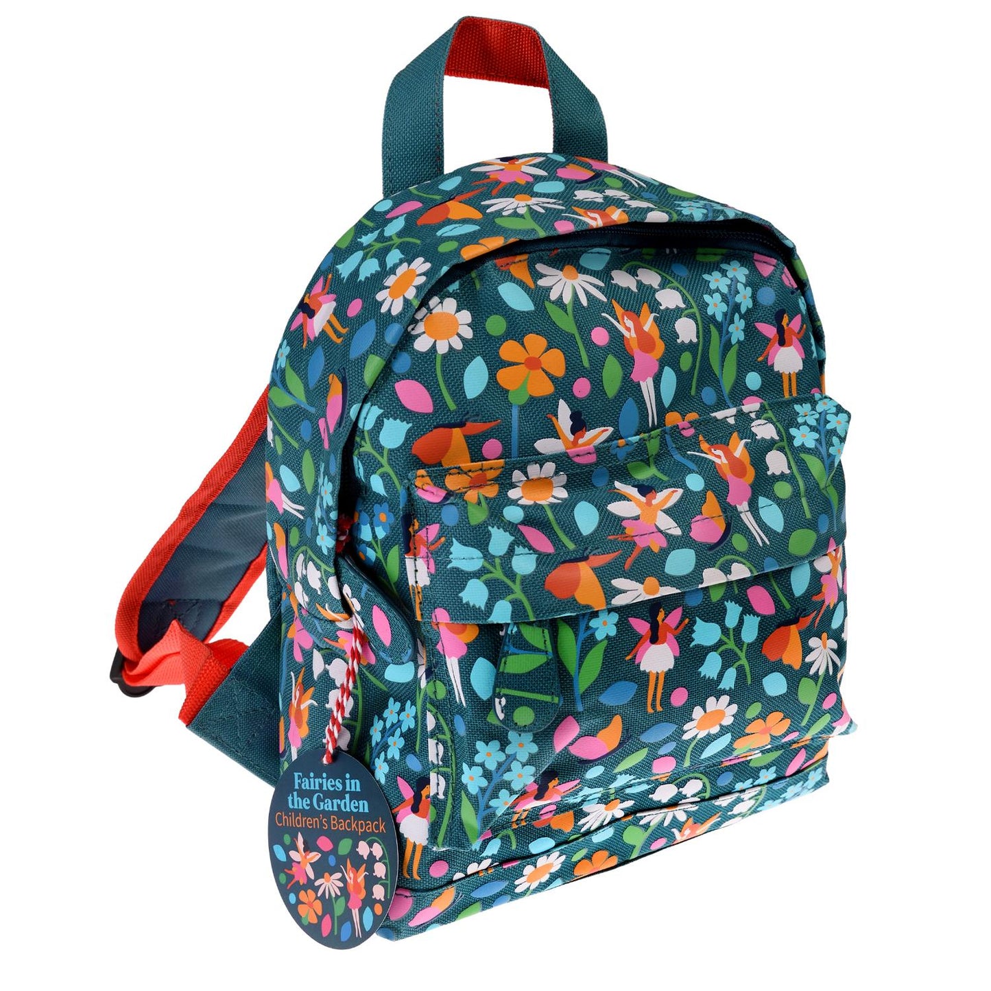 Rex London Fairies In The Garden Mini Backpack | Kid’s Backpack for Creche, Nursery & School | Back View | BeoVERDE.ie