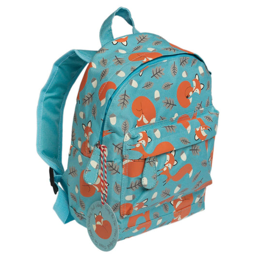 Rex London Rusty The Fox Mini Backpack | Kid’s Backpack for Creche, Nursery & School | Back View | BeoVERDE.ie