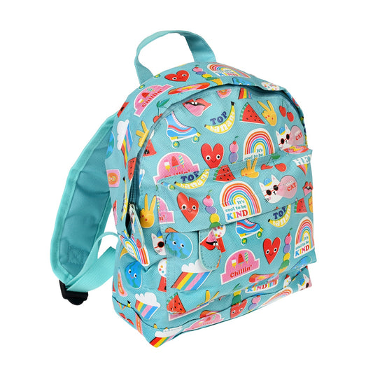 Rex London Top Banana Mini Backpack | Kid’s Backpack for Creche, Nursery & School | Back View | BeoVERDE Ireland