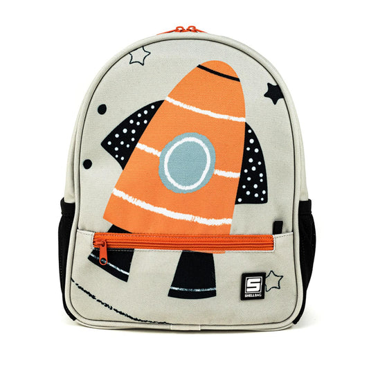 Shellbag Space Rocket Mini Backpack | Kid’s Backpack for Creche, Nursery & School | Back View | BeoVERDE.ie