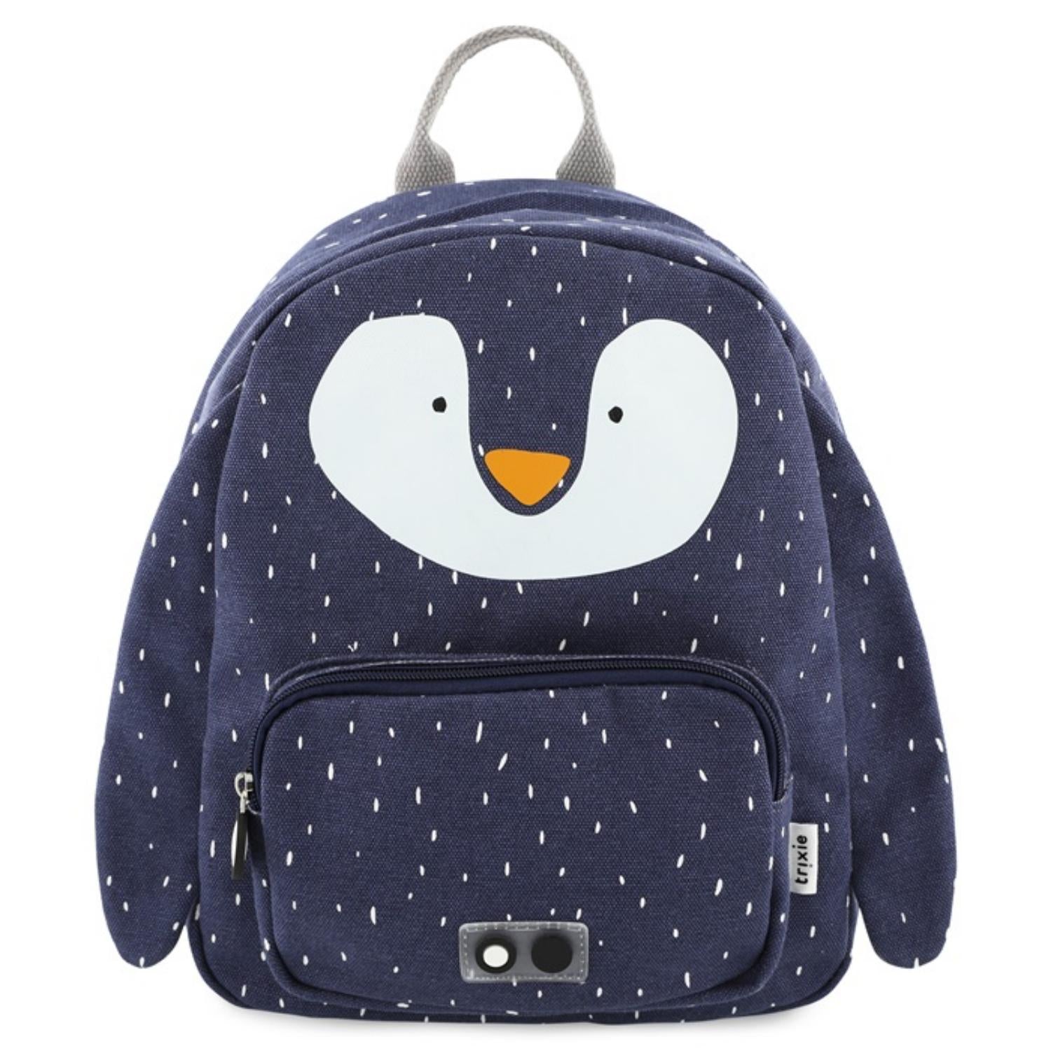 Trixie Mr. Penguin Backpack | Kid’s Backpack for Creche, Nursery & School | Back View | BeoVERDE.ie