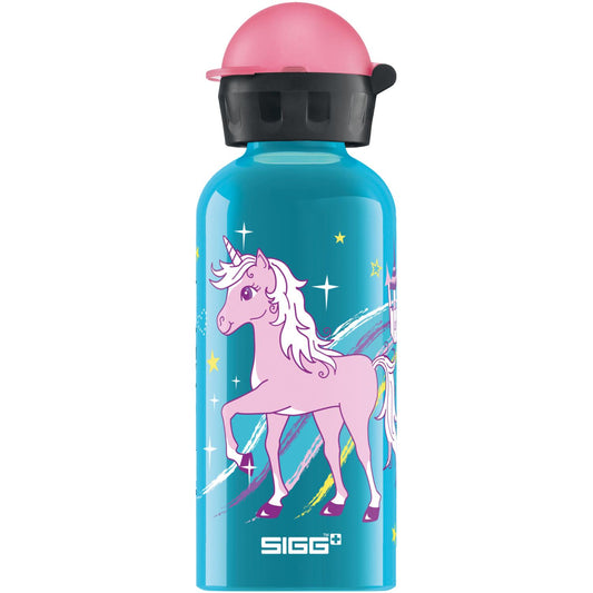 SIGG Bella Unicorn Kids Water Bottle | 400 ml | Front View | BeoVERDE.ie