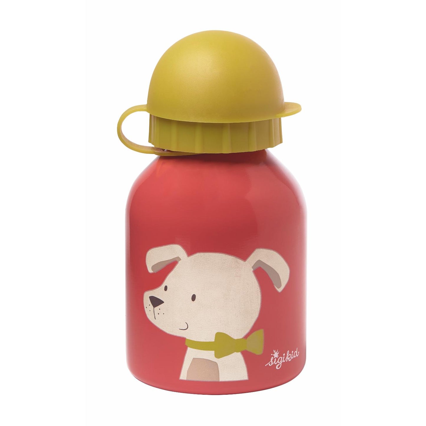 Sigikid Tiny Dog | Kids Water Bottle Stainless Steel | 250 ml | Front View | BeoVERDE.ie