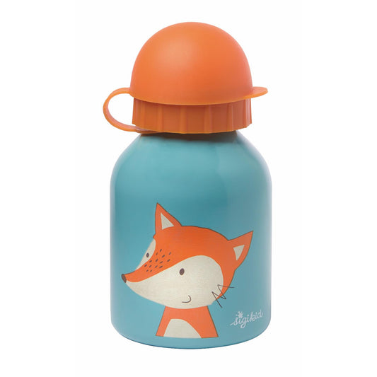 Sigikid Tiny Fox | Kids Water Bottle Stainless Steel | 250 ml | Front View | BeoVERDE.ie
